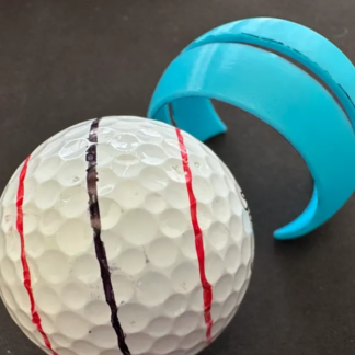 Golf Ball Putting Line marker
