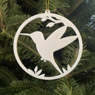 Humming Bird Christmas Ornament